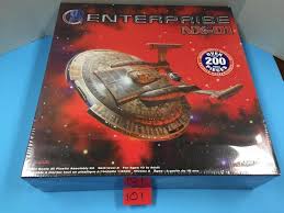 Sold at Auction: 1/350 Scale Star Trek Enterprise NX-01 3D Model Kit NIB