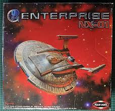 Star Trek : Enterprise NX-01 1/350 Scale Model Kit Polar Lights + Aztec | eBay UK