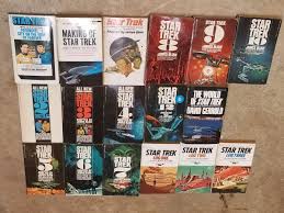 HUGE STAR TREK Books Collection Novel Series Lot of 17 Set ...