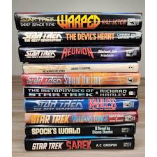 Star Trek Hardcover Lot of 10 Novels Dust Jacket Vintage ...