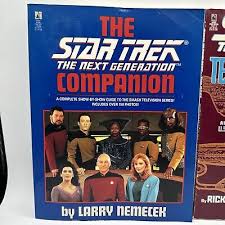 Vintage Star Trek Next Generation Technical Manual & The ...