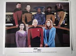 Star Trek Glossy Lobby Card Bridge Crew Set TOS, TNG, DS9 ...