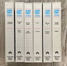 6 The Collector's Edition VHS Tapes Star Trek the Next ...
