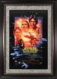 Star Wars (3) Ford, Fisher & Hamill Signed & Framed 24x36 ...