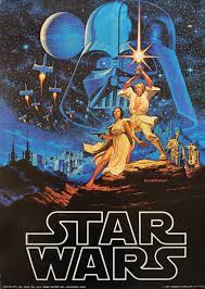 1977 Star Wars Poster by Hildebrandt - Original Vintage Poster - Etsy