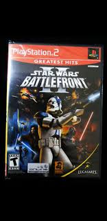 Star wars battlefront II PS2 new sealed