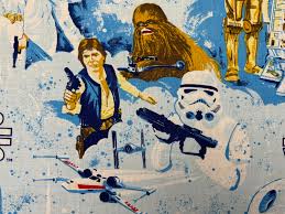 Vintage Star Wars Bed Sheet, 1977 Original Twin Flat ...