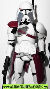 star wars action figures CLONE COMMANDER BACARA #49 revenge ...