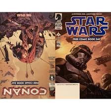 STAR WARS CONAN FLIP BOOK FREE COMIC BOOK DAY 2006