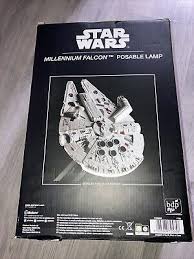 Millennium Falcon Posable LED Lamp Star Wars New In Box | eBay UK