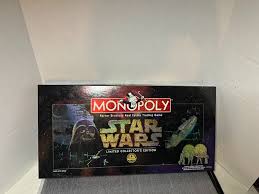 Parker Brothers Star Wars Monopoly 1996 Limited Collector's ...