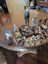 Star Wars Lot Of 37 Count Collectible Figurines And 2 Darth ...