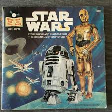 Vintage 1979 Star Wars Storybook plus Star Wars Booklet and ...
