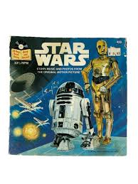 Vintage 1979 Star Wars 24 Page Read-Along Book and Record ...