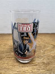 Vintage Star Wars Burger King Return Of The Jedi Glass Cup ...