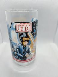 Vintage 1983 Star Wars Series Return of the Jedi Glass - Etsy