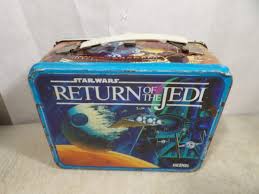 Vintage 1983 Star Wars Return Of The Jedi Metal Lunchbox No ...