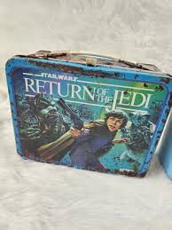 1983 - Star Wars Return of the Jedi Metal Lunchbox With Blue ...