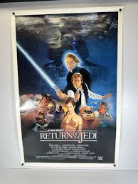 STAR WARS RETURN OF THE JEDI *1983 ORIGINAL MOVIE POSTER 1SH ...