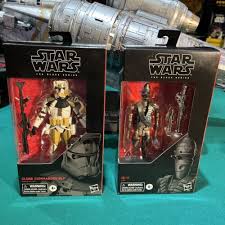 STAR WARS Black Series CLONE COMMANDER BLY #104 And IG-11 GRADE MINT 2 Figures | eBay