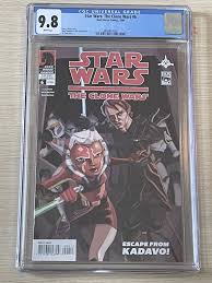 Star Wars: The Clone Wars #6 (2009) CGC 9.8 ~ Early Ahsoka! ~ Low Print Count – SHESTCO