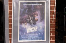 Han Solo & Leia Empire Strikes Back Poster Star Wars 1980 27 ...