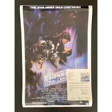 Harrison Ford Signed Star Wars The Empire Strikes Back 24x36 ...