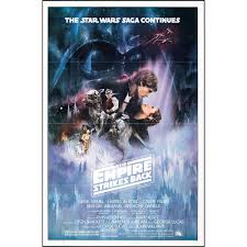 Vintage Movie Poster Star Wars The Empire Strikes Back 1980 ...