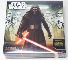Lot of 18 Star Wars The Force Awakens 2016 Wall Calendars - NEW Old Stock Art | eBay