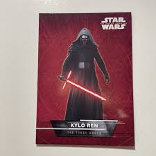 Topps War Kylo Ren Star Wars Collectable Trading Cards for sale | eBay