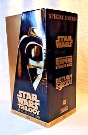Star Wars Vintage Original Trilogy Special Edition Collection VHS Gold Box Set | eBay