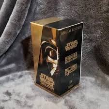 Media | Star Wars Trilogy Special Gold Edition Thx 3 Vhs Gold Box Set 1997 Lucasfilm | Poshmark