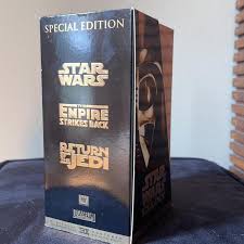 vintage vhs tapes for the star wars trilogy in... | Depop