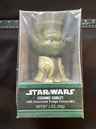 Star Wars Yoda Ceramic Goblet, 2013 Lucasfilm, With Coco, 6 ...