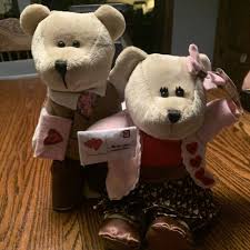 Pair of Starbucks Bearista Love Bears | eBay
