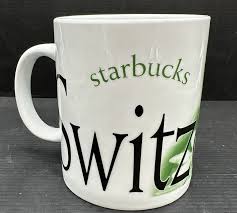 2002 STARBUCKS SWITZERLAND 14oz CITY MUG COLLECTOR'S SERIES ...