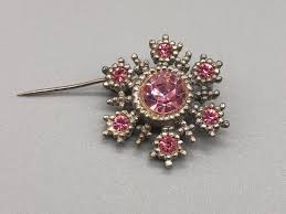 Vintage Silver Tone Snowflake Brooch | Vintage Silver Tone ...