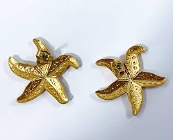Avon 1987 Starfish Earrings -surgical Steel Posts - New Old Stock - Etsy Ireland
