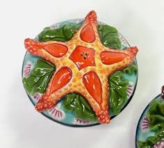 J Mccall Blue Sky Clayworks Multicolor Starfish Salt ...