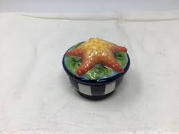 J Mccall 2006 Blue Sky Starfish Trinket Box (F4) - Etsy