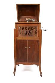 Lot - "THE MULTITONE MFG. CO." FLOOR MODEL PHONOGRAPH