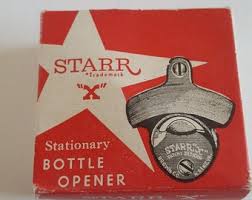 Vintage Coca Cola Starr "x" Bottle Opener: Brown Mfg Co, W ...