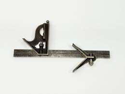 Starrett Combination Square With Scribe & Level, 12" Scale ...