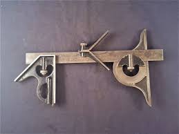 Goodell – Pratt Co., Combination Square, Protractor, Center ...