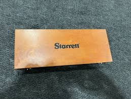 Starrett Depth Micrometer 0-9”. Wooden case. 4” base. No.445 ...