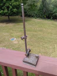 Vintage V-Block Surface Gage indicator Stand for Mitutoyo ...