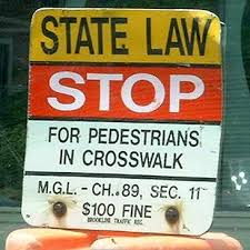 Massachusetts proliferation of ped sign types