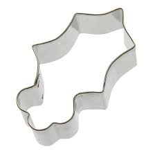3.25'' Holly Leaf Christmas Cookie Cutter Metal | eBay