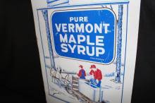 Sold at Auction: Maple Syrup, 1970'S - 1980'S VERMONT MAPLE SYRUP SIGN