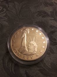 Set Statue Of Liberty Gold-plated Coins Medals History ...